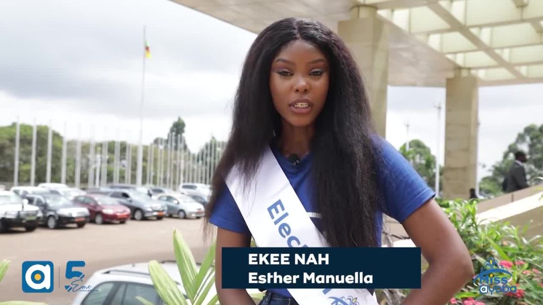 ⁣Candidate N°10 : Ekeeh Nah Manuela, représentante de la région Centre.