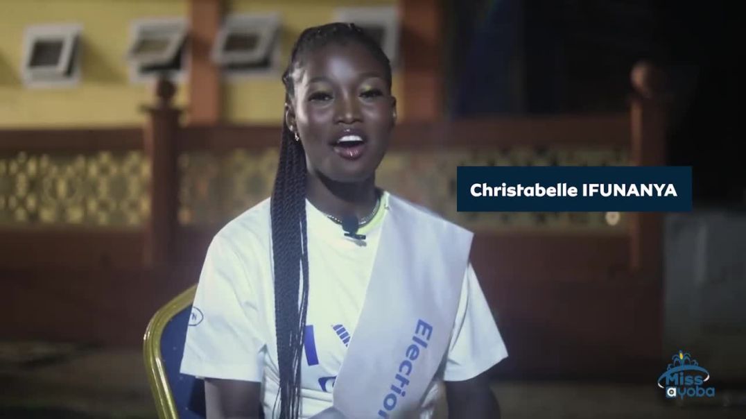 Candidate N°20: Christabelle Ifunanya représentante de la région du Nord-Ouest.